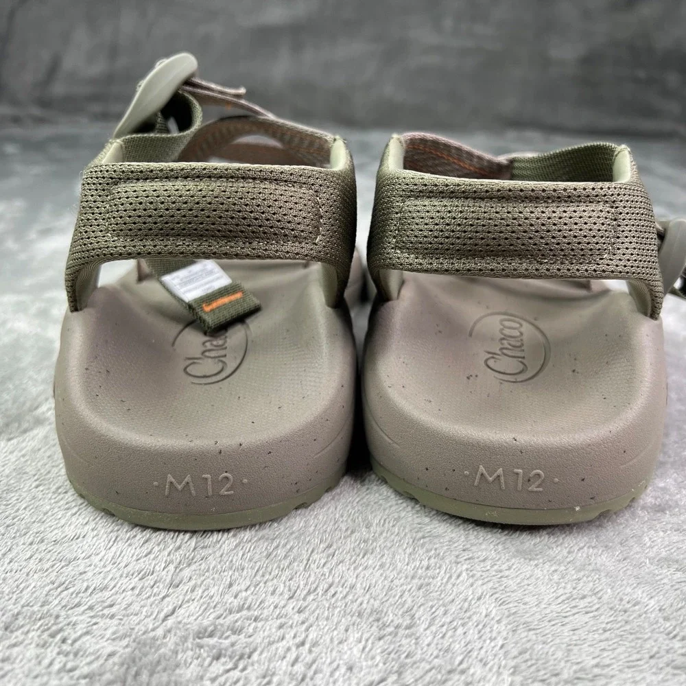 Chaco Cushz Sandals Men's 12 Frond Truffle Extra Cushioned Casual‎ Adjustable